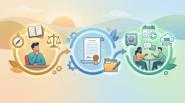 人生終點規劃三步驟:從心態到實務,為家人預備安心告別