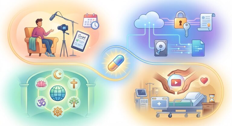 生前錄影致詞實用指南：安寧療護患者的完整規劃方案