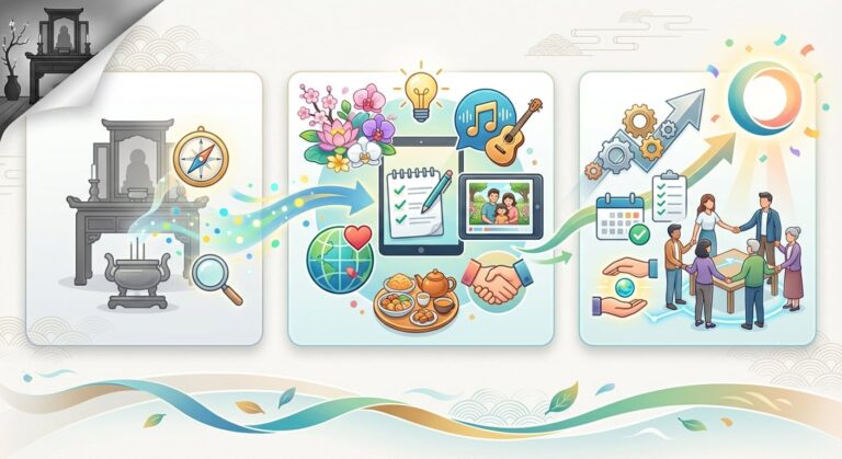 告別式新選擇：三個步驟規劃黑白喪禮以外的色彩風格